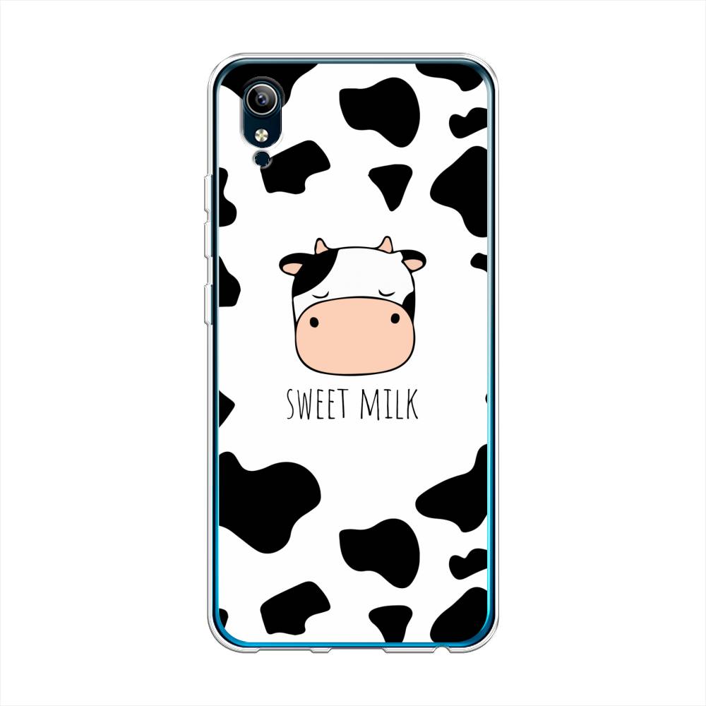 

Чехол для Vivo Y91c/Y1s "Sweet milk", Розовый;белый;черный, 262850-1