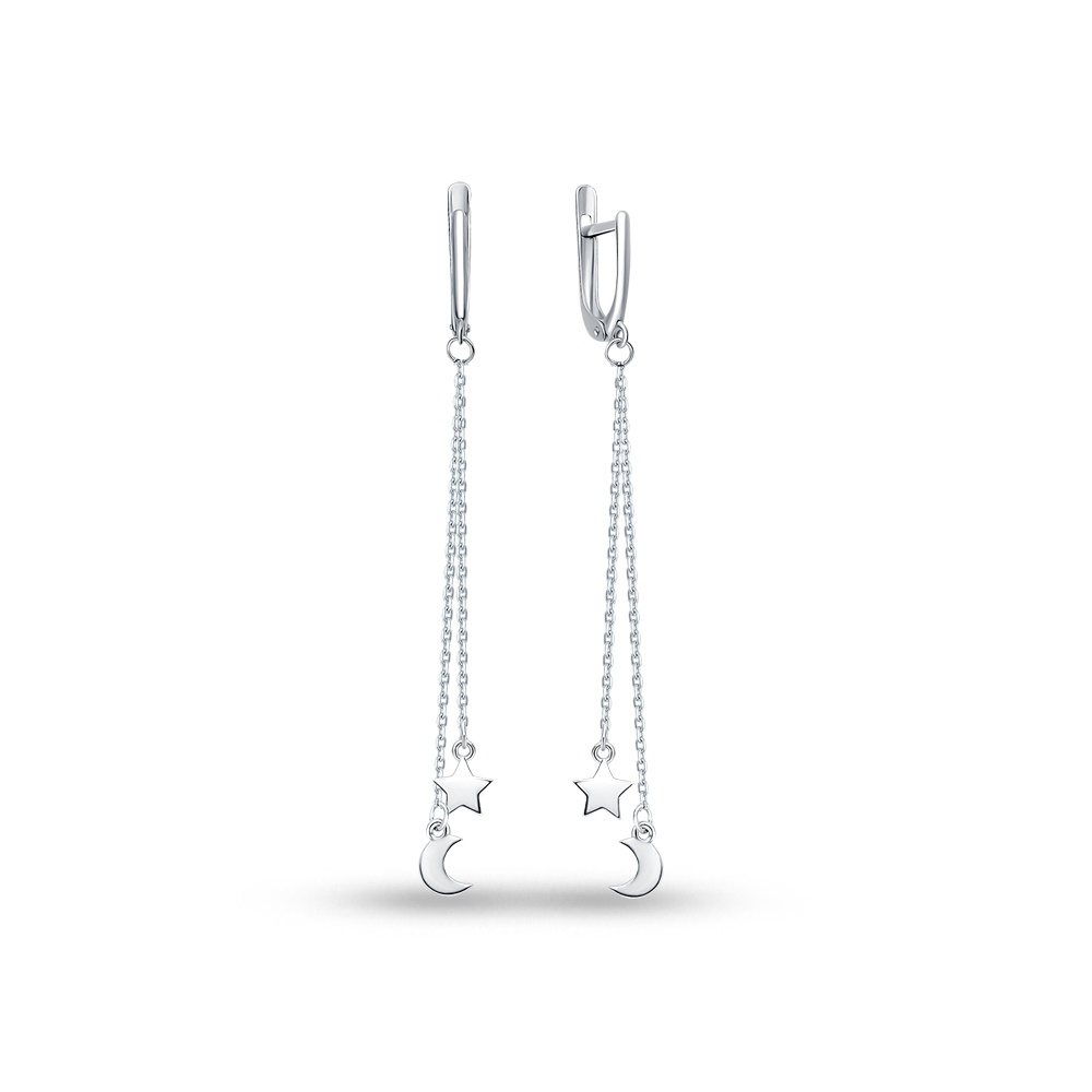 

Серьги подвески из серебра 585Gold 702010912, 702010912