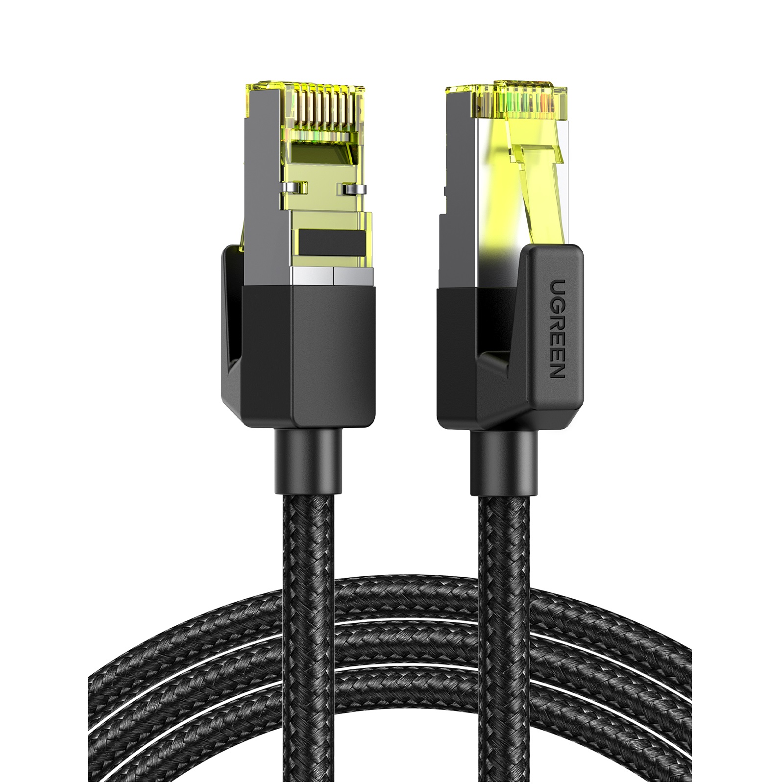 

Кабель uGreen RJ-45 - RJ-45 вилка-вилка 3м (80424) чёрный, NW150