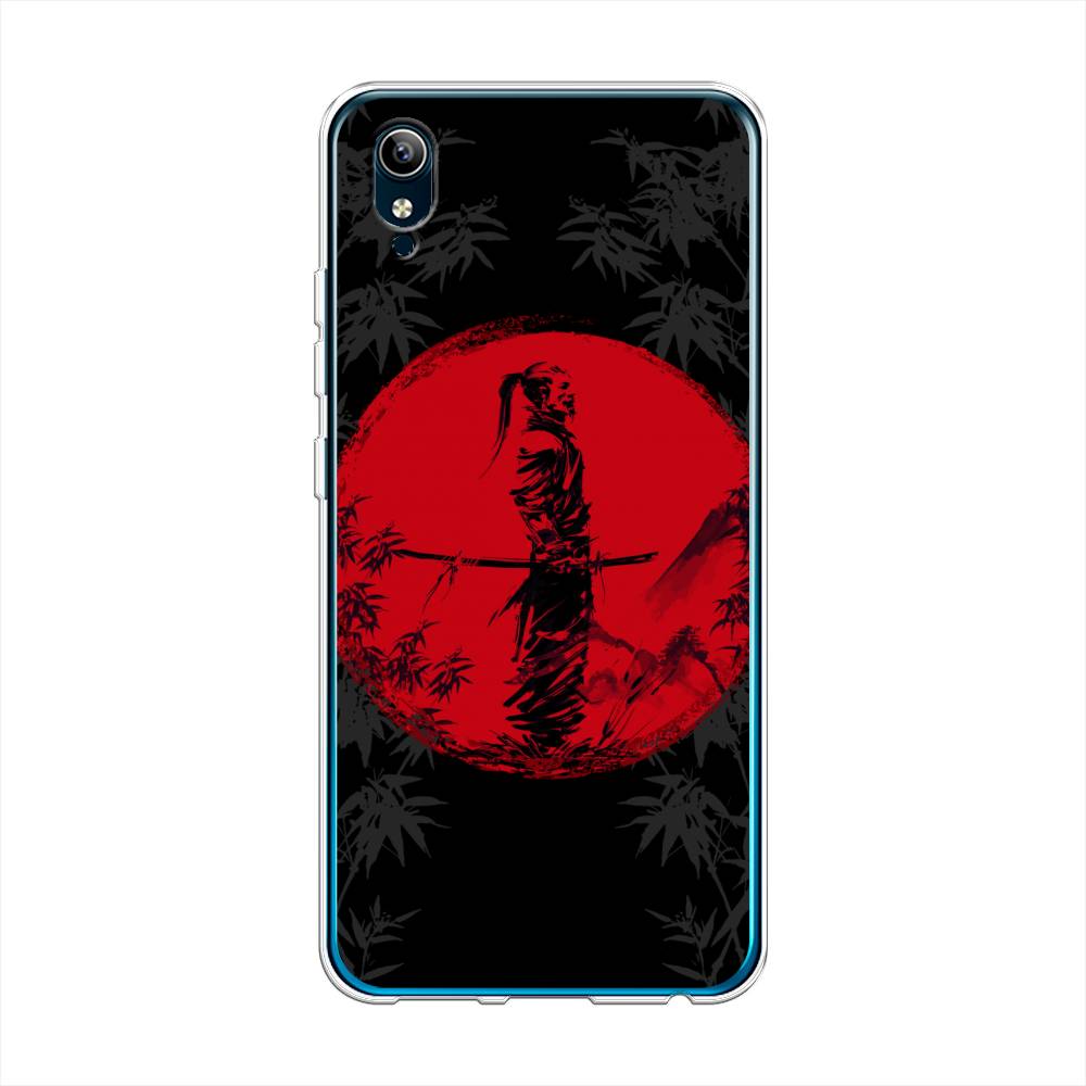 

Чехол для Vivo Y91c/Y1s "Самурай на красном фоне", Черный;красный;серый, 262850-4