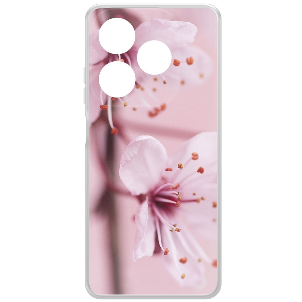 

Чехол-накладка Krutoff Clear Case Весна для INFINIX Smart 8, Прозрачный