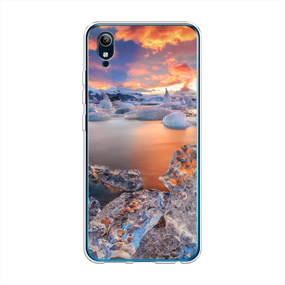 

Чехол для Vivo Y91c/Y1s "Ледники", Синий;оранжевый, 262850-2