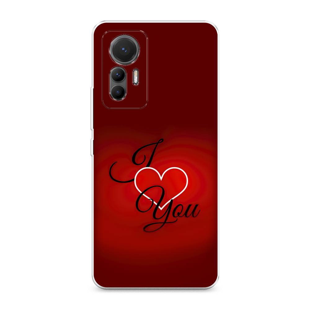 

Чехол Awog на Xiaomi 12 Lite "I love you 3", Разноцветный, 315050-6