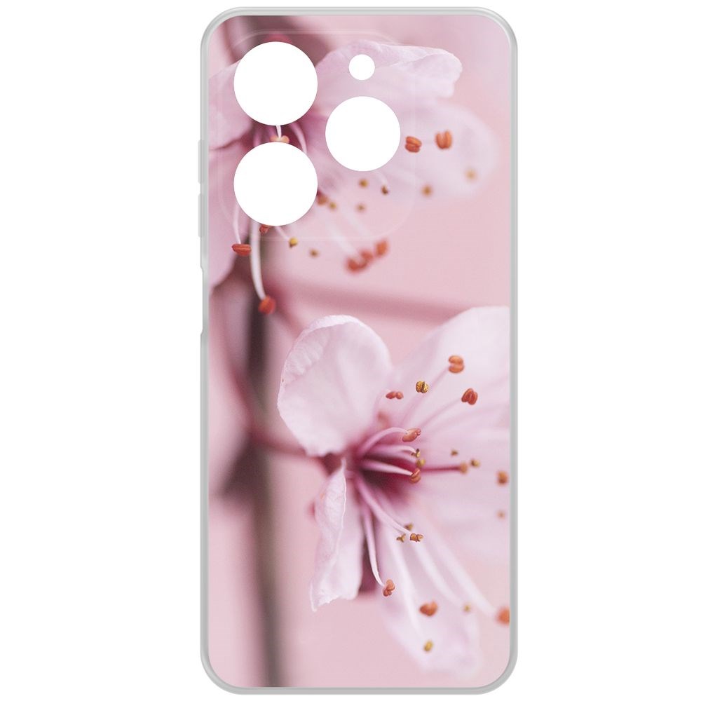 

Чехол-накладка Krutoff Clear Case Весна для TECNO Spark Go 2024, Прозрачный