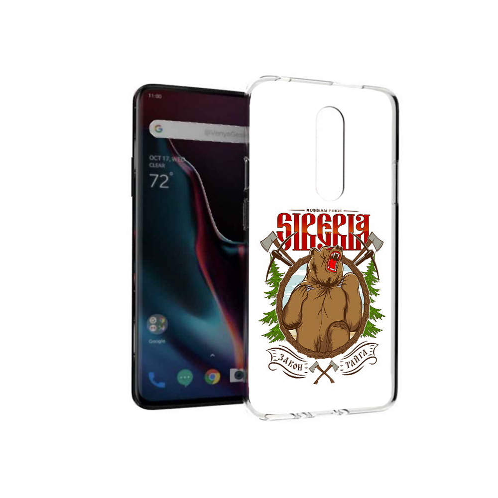 

Чехол MyPads Tocco для OnePlus 7 Pro Тайга (PT139735.130.168), Прозрачный, Tocco