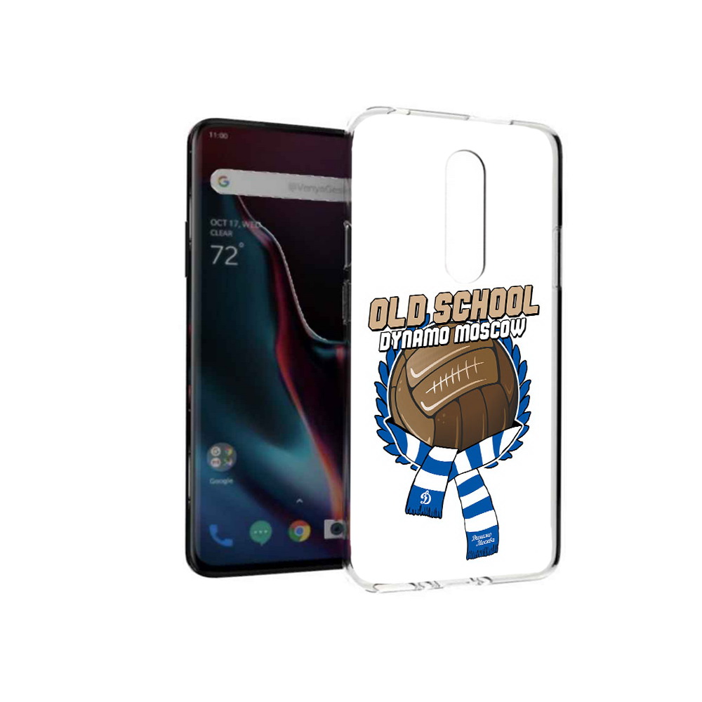 

Чехол MyPads Tocco для OnePlus 7 Pro ФК Динамо олд скул (PT139735.130.176), Прозрачный, Tocco