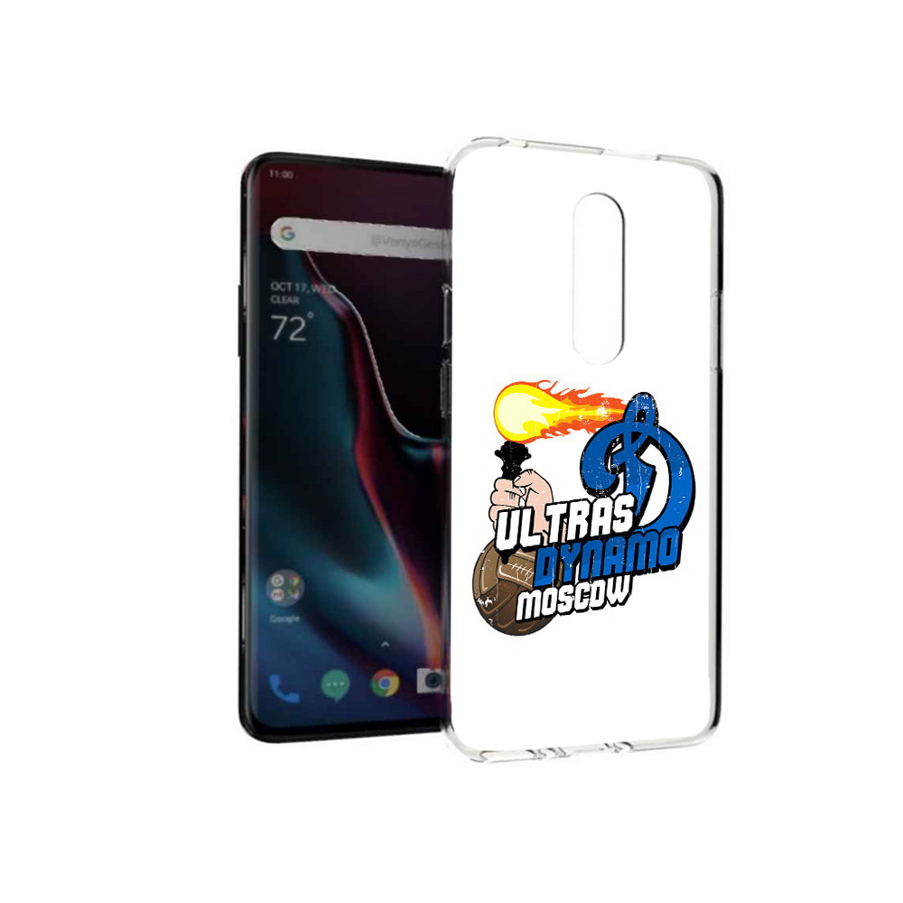 

Чехол MyPads Tocco для OnePlus 7 Pro ФК Динамо (PT139735.130.177), Прозрачный, Tocco