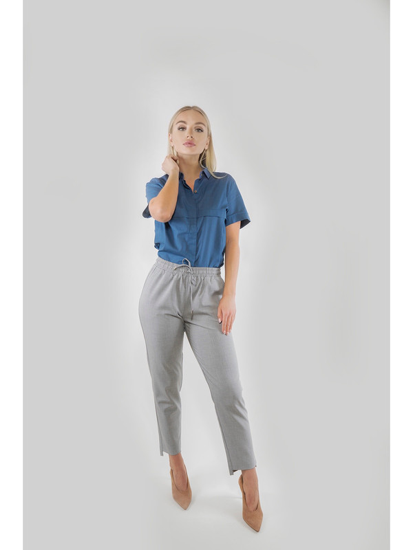 

Брюки женские Casual Wear Aura серые 44 RU, Aura