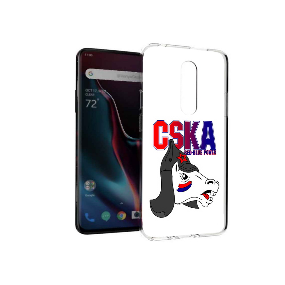 Чехол MyPads Tocco для OnePlus 7 Pro ФК ЦСК лошадка россия (PT139735.130.179)