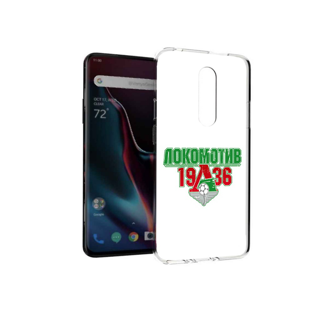 

Чехол MyPads Tocco для OnePlus 7 Pro ФК локомотив 1936 (PT139735.130.182), Прозрачный, Tocco