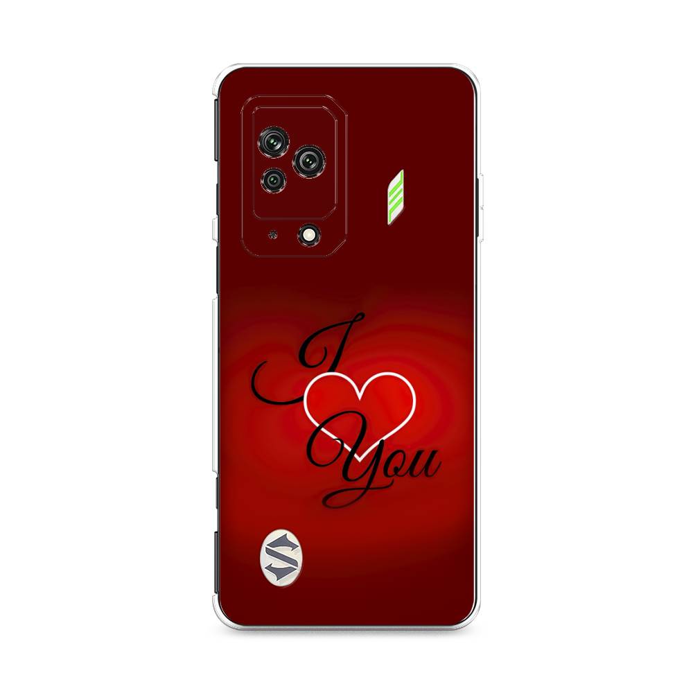 

Чехол Awog на Xiaomi Black Shark 5 "I love you 3", Разноцветный, 314050-6