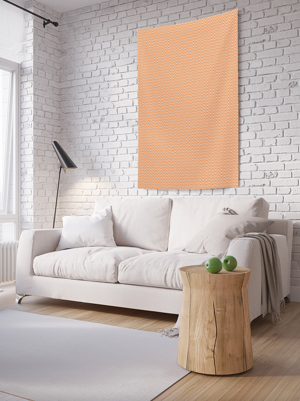 

Вертикальное фотопанно на стену JoyArty Острый зигзаг 100x150 см, Острый зигзаг