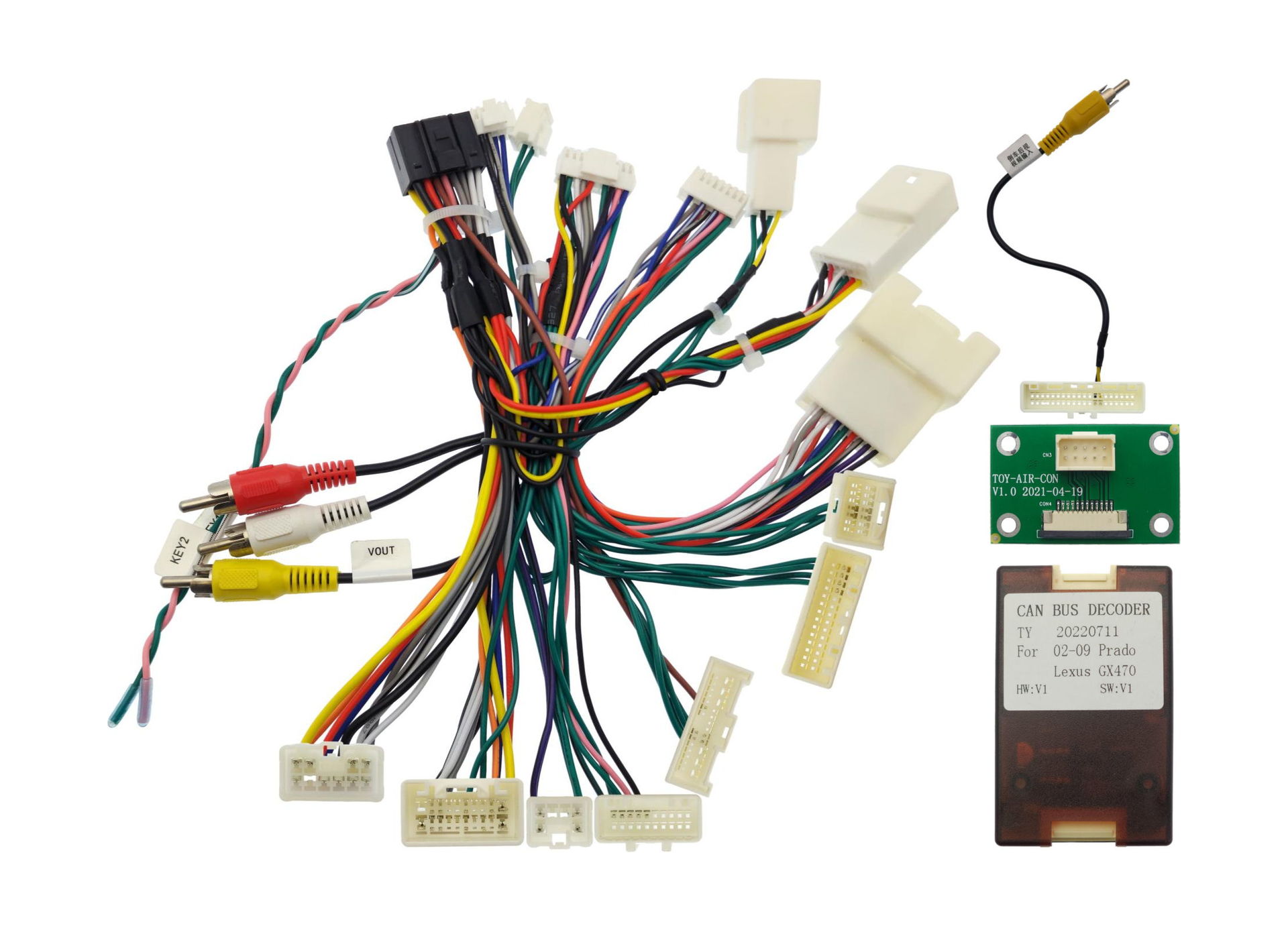 

Провод UMS Ksize WS-MTTY36 для подключения ШГУ Toyota Land Cruiser Prado/Lexus GX CAN, WS-MTTY36
