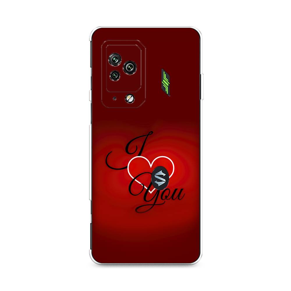 

Чехол Awog на Xiaomi Black Shark 5 Pro "I love you 3", Разноцветный, 314150-6