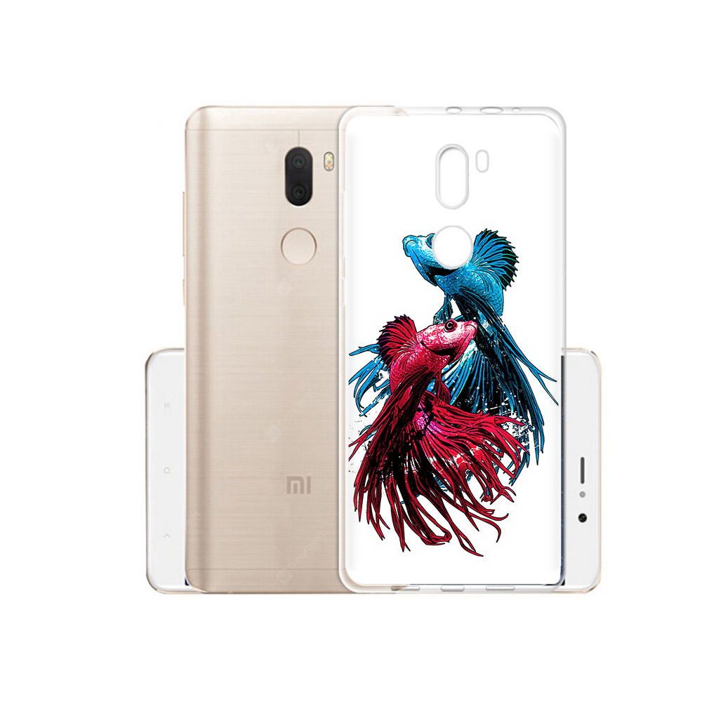 

Чехол MyPads Tocco для Xiaomi Mi 5S Plus рыбы петушки (PT48165.334.592), Прозрачный, Tocco
