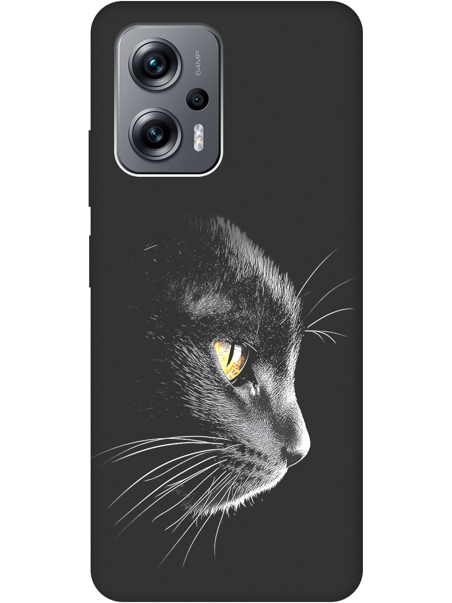 

Силиконовый чехол на Poco X4 GT, Xiaomi Redmi Note 11T Pro/11T Pro+ с принтом 861558, Черный;белый;золотистый, 740187712
