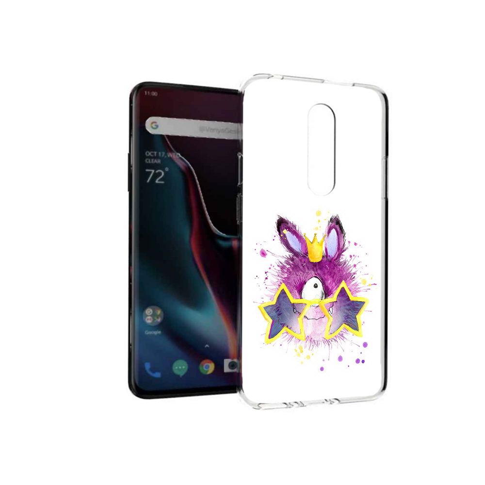 

Чехол MyPads Tocco для OnePlus 7 Pro Шуршуля (PT139735.130.202), Прозрачный, Tocco