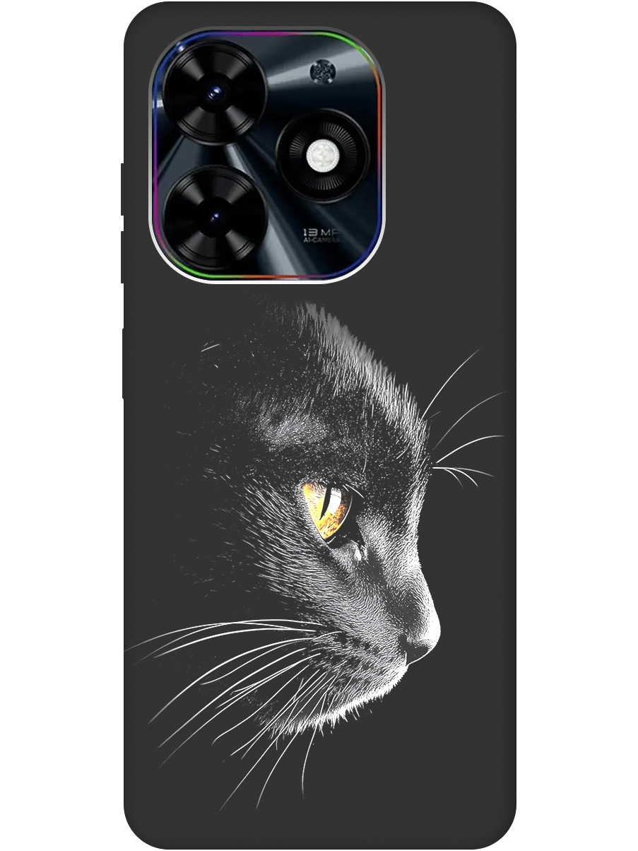 

Силиконовый чехол на Tecno Spark Go 2024/Spark 20/20C/Pop 8 с принтом 861565, Черный;белый;золотистый, 777768812