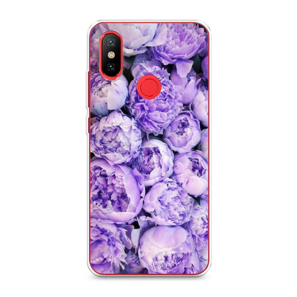 

Чехол Awog на Xiaomi Mi 6X/A2 "Пионы сиреневые", Разноцветный, 33350-8