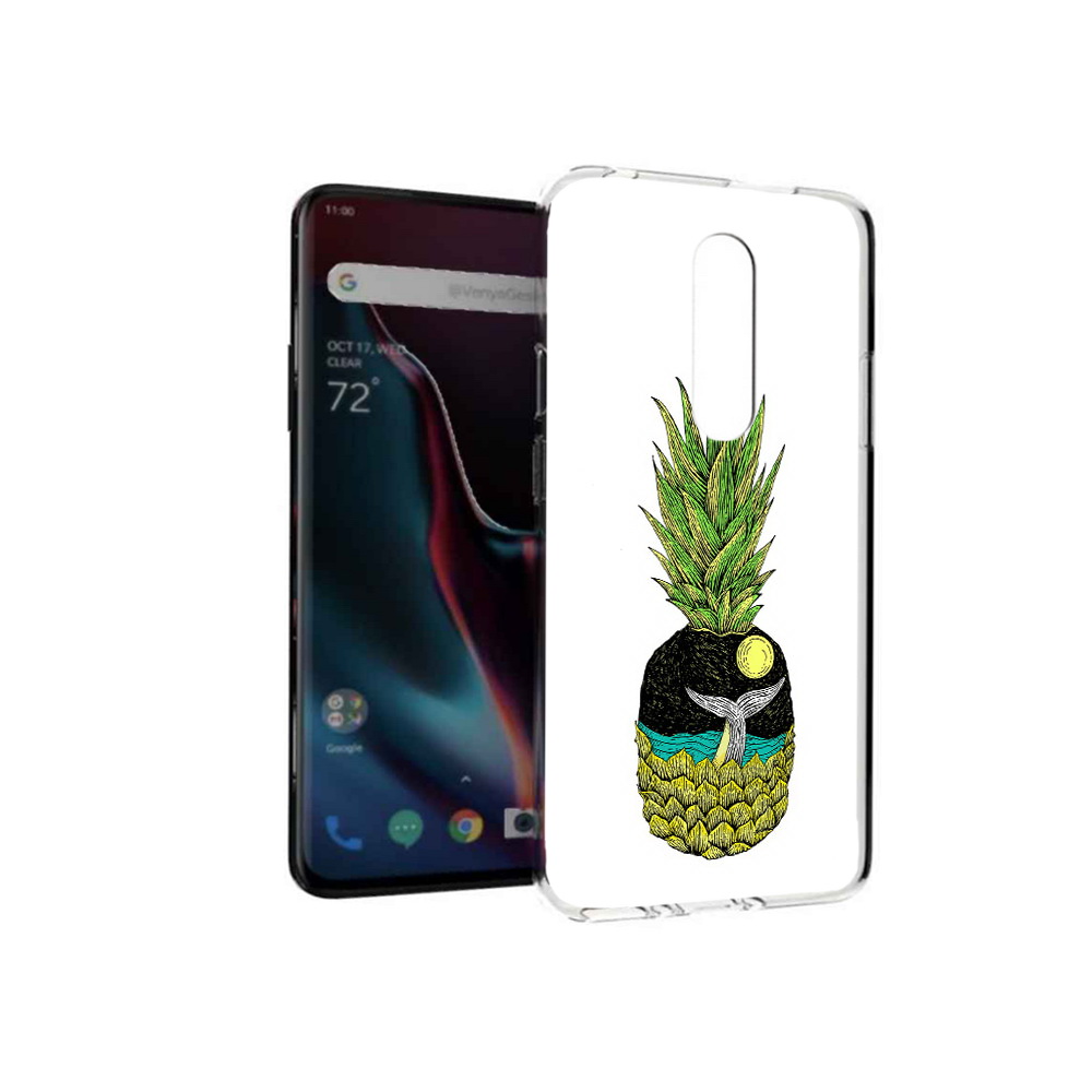 

Чехол MyPads Tocco для OnePlus 7 Pro ананас с китом (PT139735.130.220), Прозрачный, Tocco