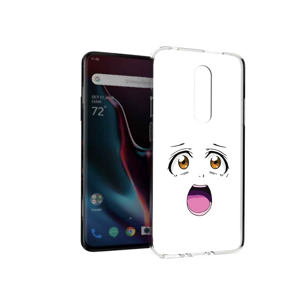 

Чехол MyPads Tocco для OnePlus 7 Pro аниме лицо (PT139735.130.223), Прозрачный, Tocco
