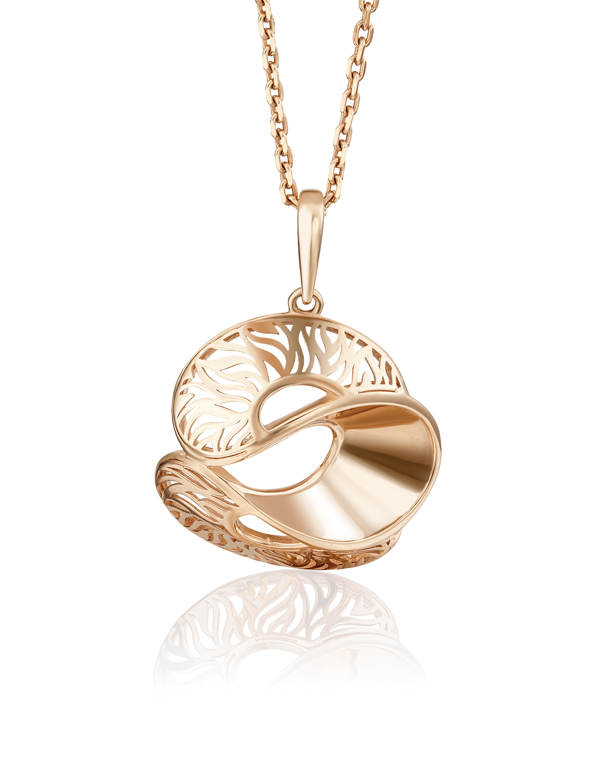 Кулон из красного золота PLATINA jewelry 03-2523-01-000-1110-48