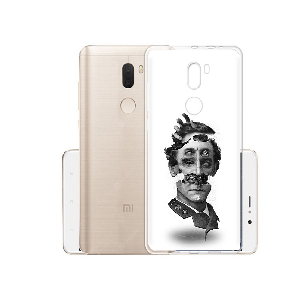 

Чехол MyPads Tocco для Xiaomi Mi 5S Plus страшное лицо абстракция (PT48165.334.628), Прозрачный, Tocco
