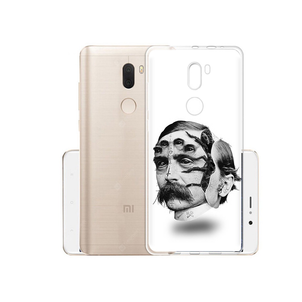 

Чехол MyPads Tocco для Xiaomi Mi 5S Plus страшное лицо мужчины (PT48165.334.629), Прозрачный, Tocco
