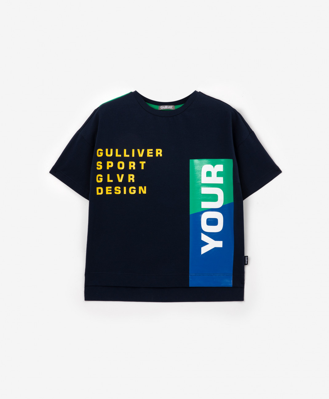 

Футболка детская Gulliver 12306BMC1210 синий, 116, 12306BMC1210