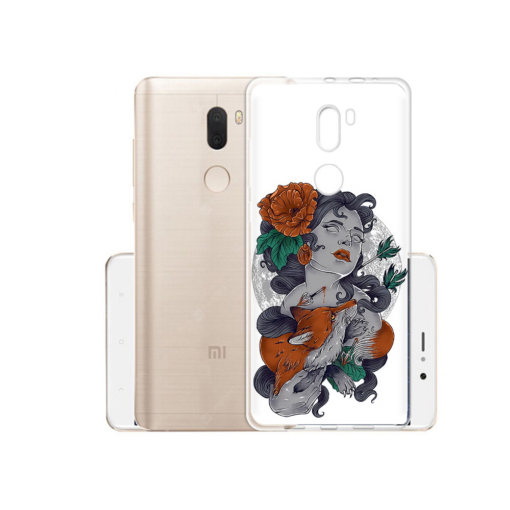 

Чехол MyPads Tocco для Xiaomi Mi 5S Plus темная девушка с лисой (PT48165.334.639), Прозрачный, Tocco