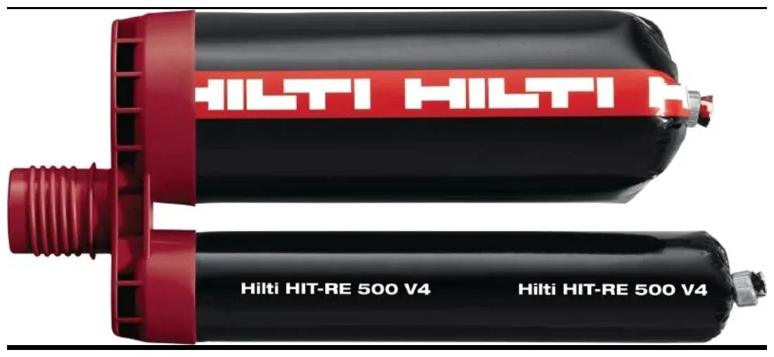 фото Химический анкер для тяжелых конструкций hilti hit-re 500 v4/500 vk