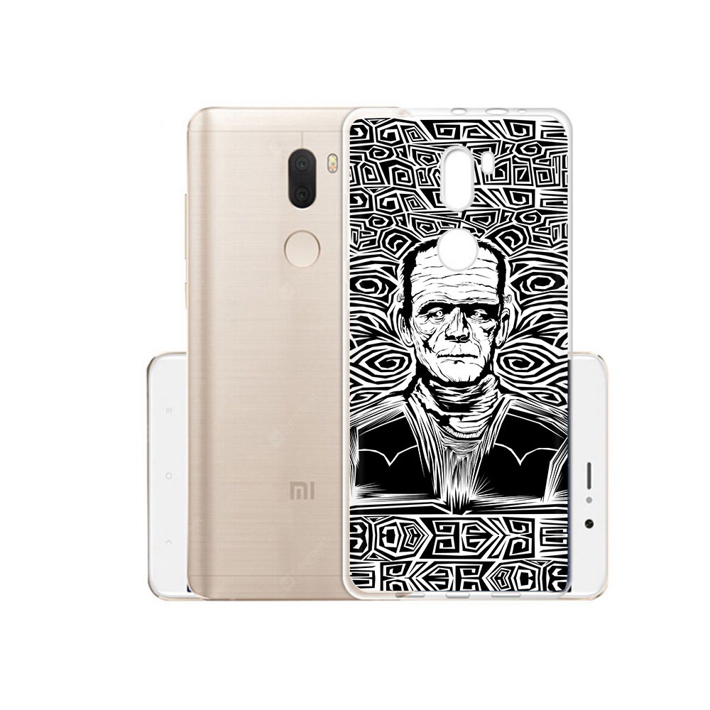 

Чехол MyPads Tocco для Xiaomi Mi 5S Plus франкенштейн черно белый (PT48165.334.661), Прозрачный, Tocco