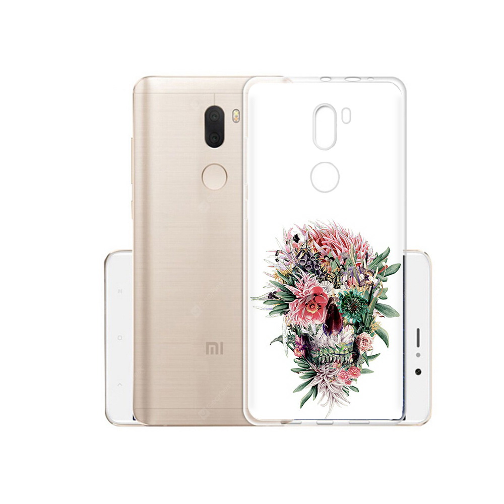 

Чехол MyPads Tocco для Xiaomi Mi 5S Plus череп из цветов (PT48165.334.677), Прозрачный, Tocco