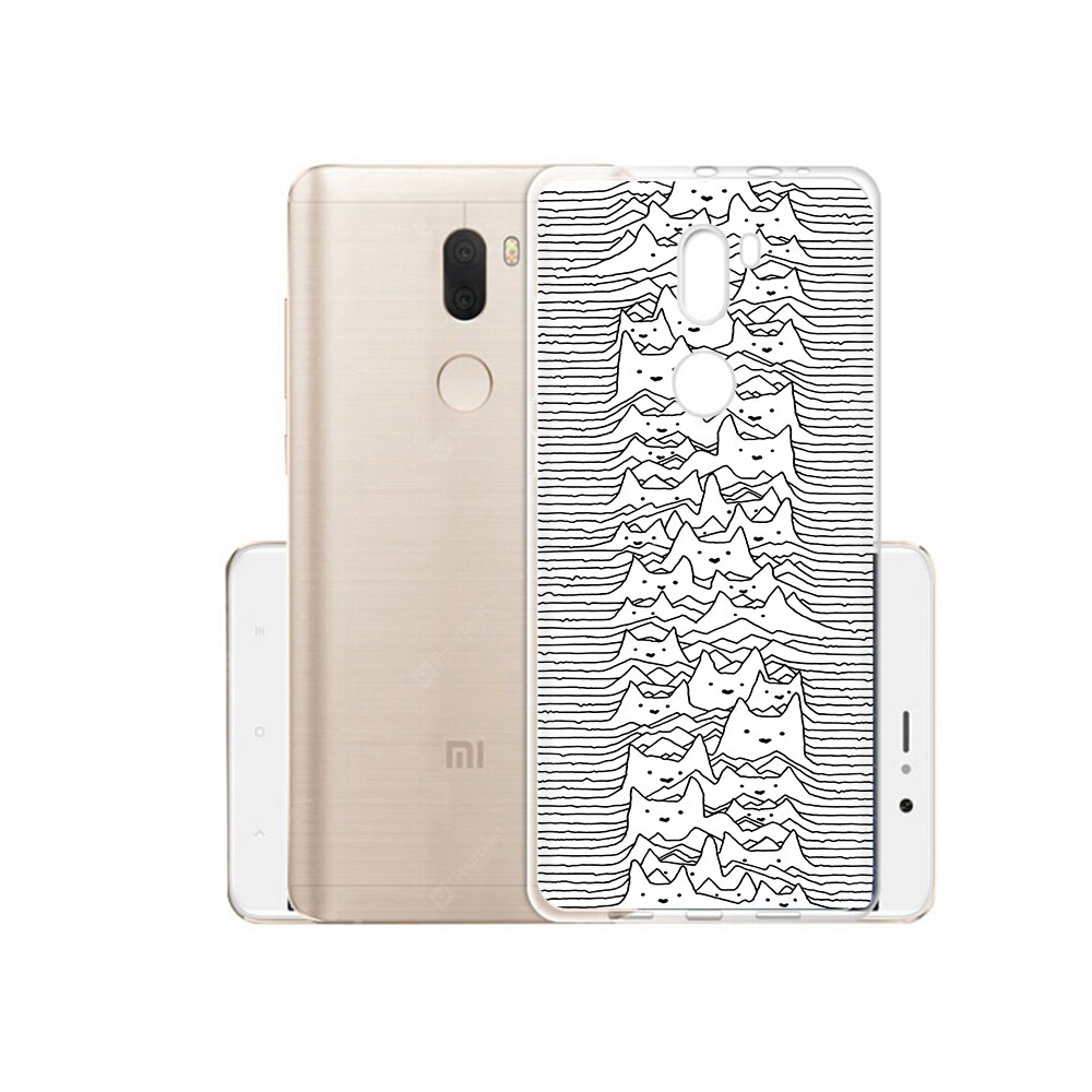 

Чехол MyPads Tocco для Xiaomi Mi 5S Plus черно белые коты 3D (PT48165.334.682), Прозрачный, Tocco