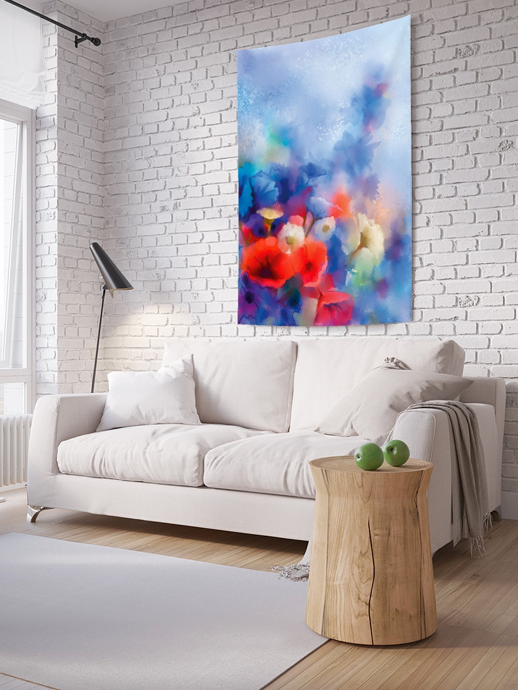 

Вертикальное фотопанно на стену JoyArty Космические цветы 150x200 см, Космические цветы