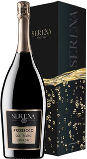 

Игристое вино "Serena 1881" Prosecco Treviso DOC Extra Dry, gift box, 1,5 л