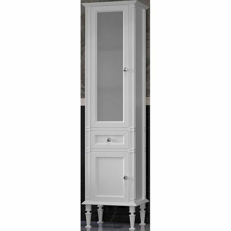 

Шкаф пенал Opadiris Кантара 46 L 00-00004353 Белый матовый