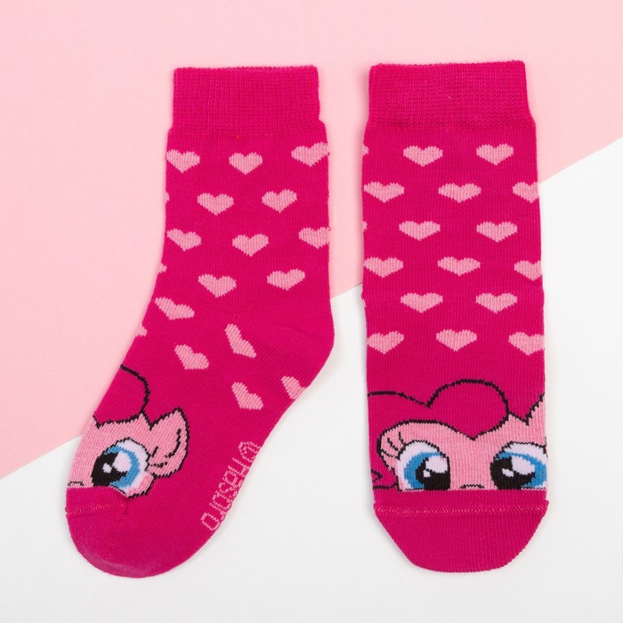 

Носки детские «Пинки Пай», Мой маленький пони, 14-16 см, My Little Pony