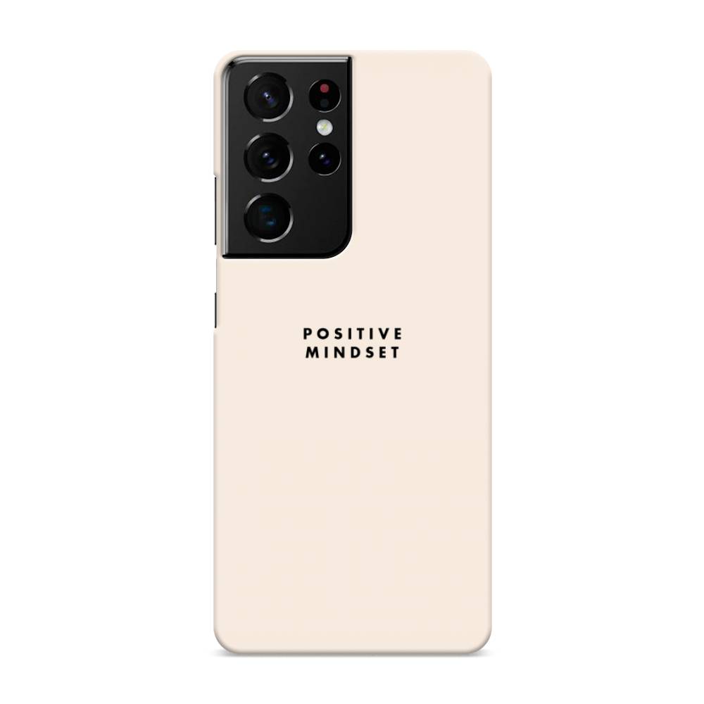 

Пластиковый чехол "Позитивное мышление" на Samsung Galaxy S21 Ultra, 2102220-5