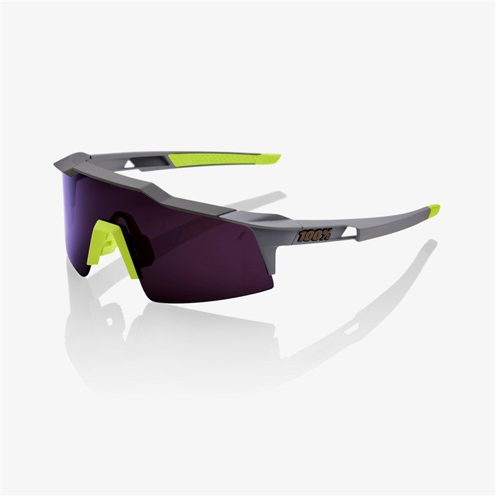 

Очки спортивные 100% Speedcraft SL Soft Tact Midnight Mauve / Purple Lens (61002-053-78), Белый, Speedcraft SL