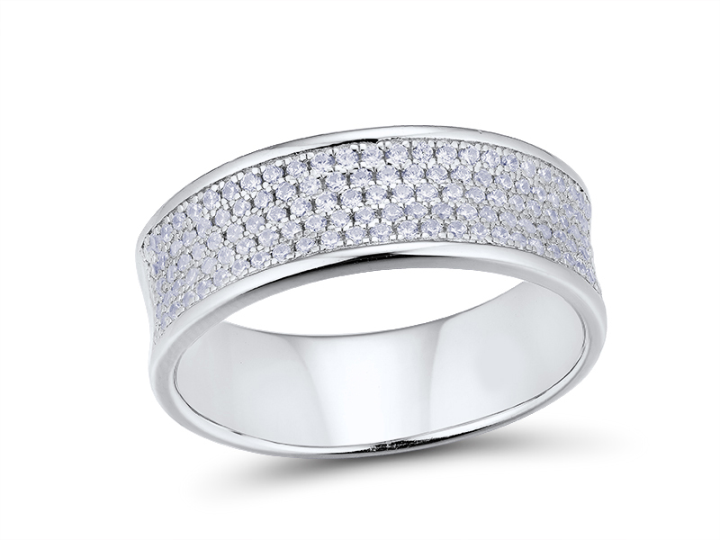 

Кольцо из серебра р. 15,5 VALTERA 111295, фианит, 111295