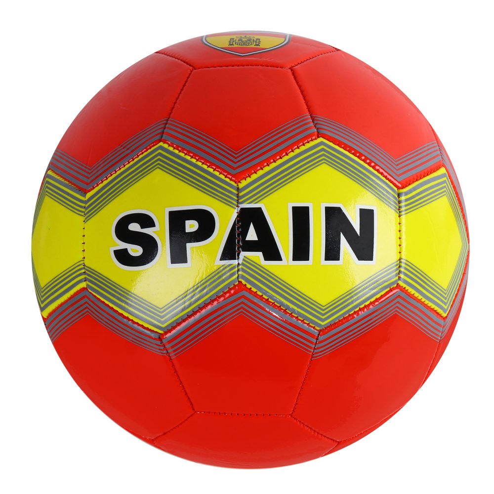 фото Мяч футбольный компания друзей испания, 1-слойный, пвх, 280г, размер 5 jb0206114