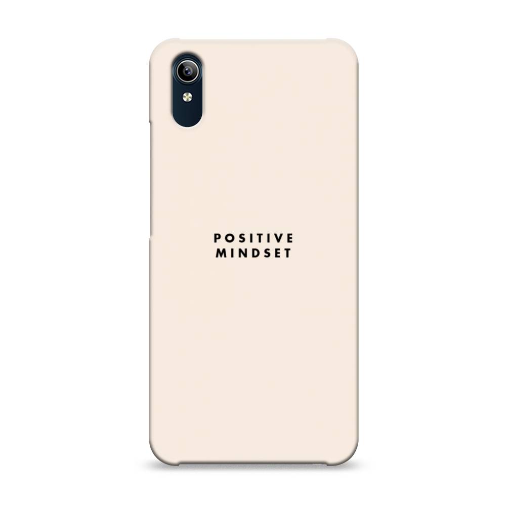 

Пластиковый чехол "Позитивное мышление" на Vivo Y91c, 262820-5