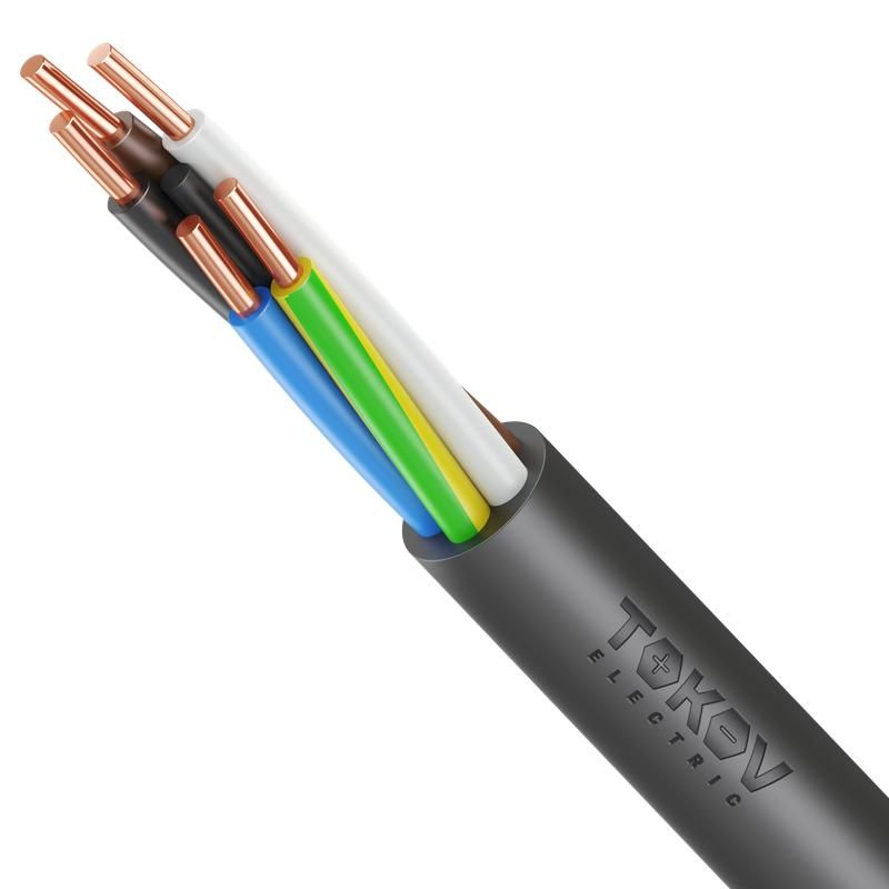 

Кабель TOKOV ELECTRIC ВВГнг(А)-LS 5х1.5 ОК (N PE) 0.66кВ (м) УТ000028407