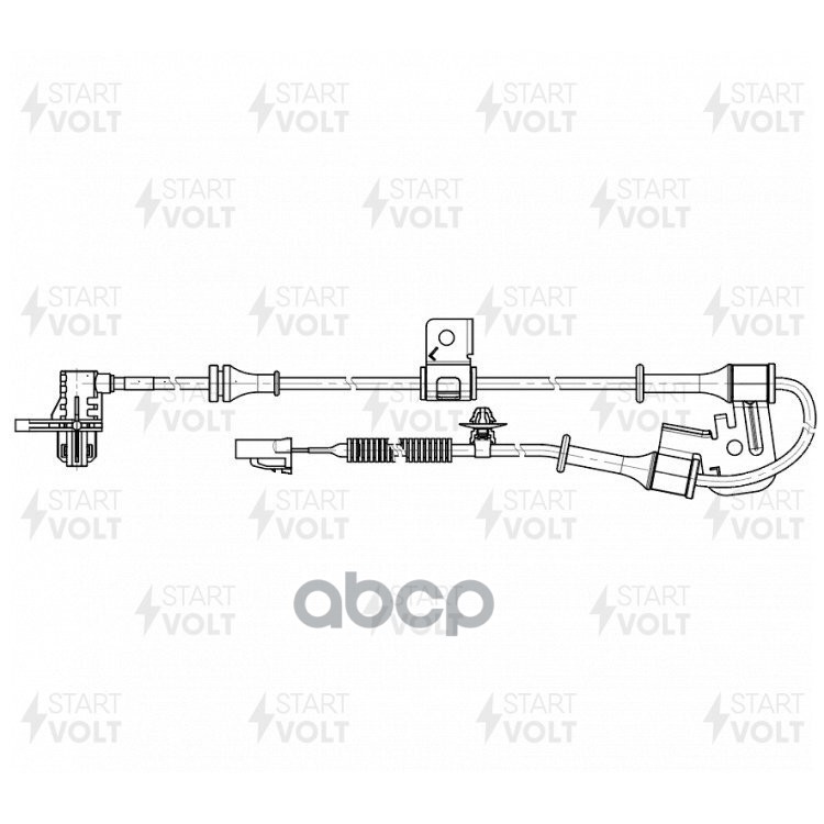 

Датчик ABS дл а/м Hyundai Solaris (10-)/KIA Rio (11-) перед. лев. (VS-ABS 0802)