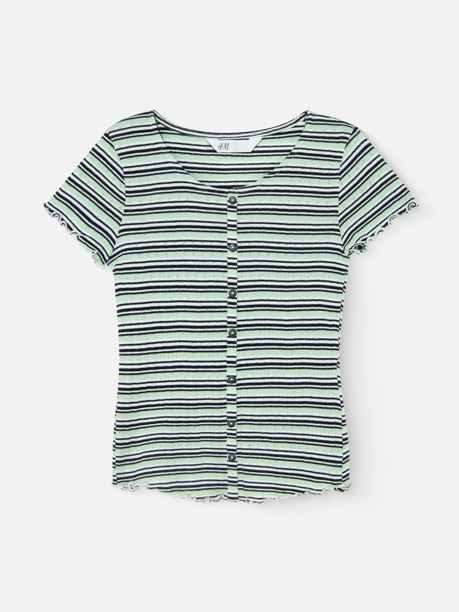 

Футболка для девочек H&M 0938458001 зеленая 146/152, Зеленый, 938458001