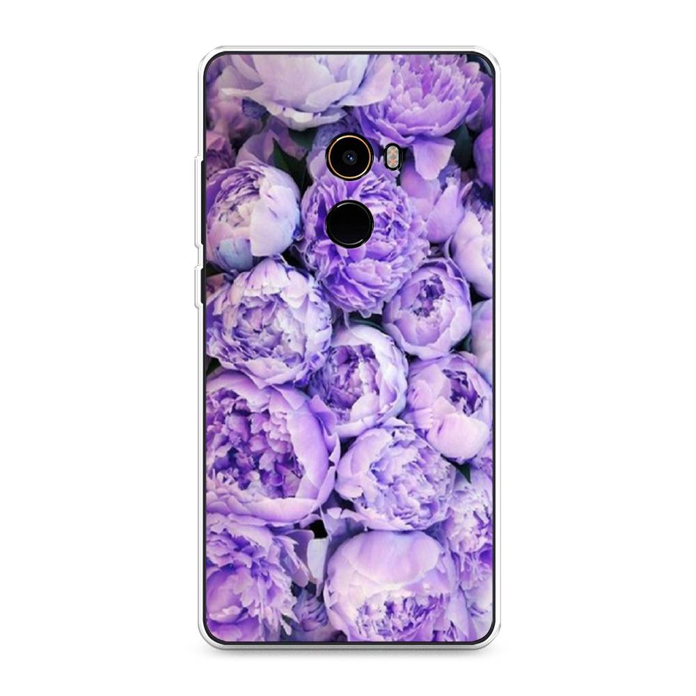 

Чехол Awog на Xiaomi Mi Mix 2 "Пионы сиреневые", Разноцветный, 32550-8