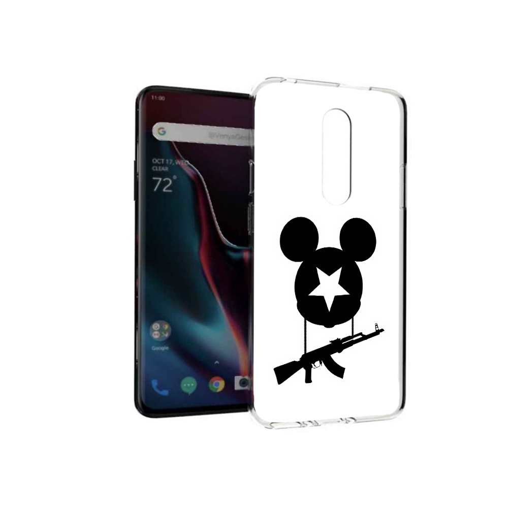 

Чехол MyPads Tocco для OnePlus 7 Pro АК Микки (PT139735.130.26), Прозрачный, Tocco