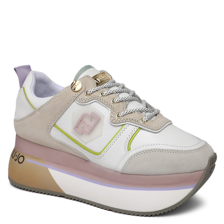 

Кроссовки женские Liu Jo BF3265 белые 40 EU, Белый, BF3265