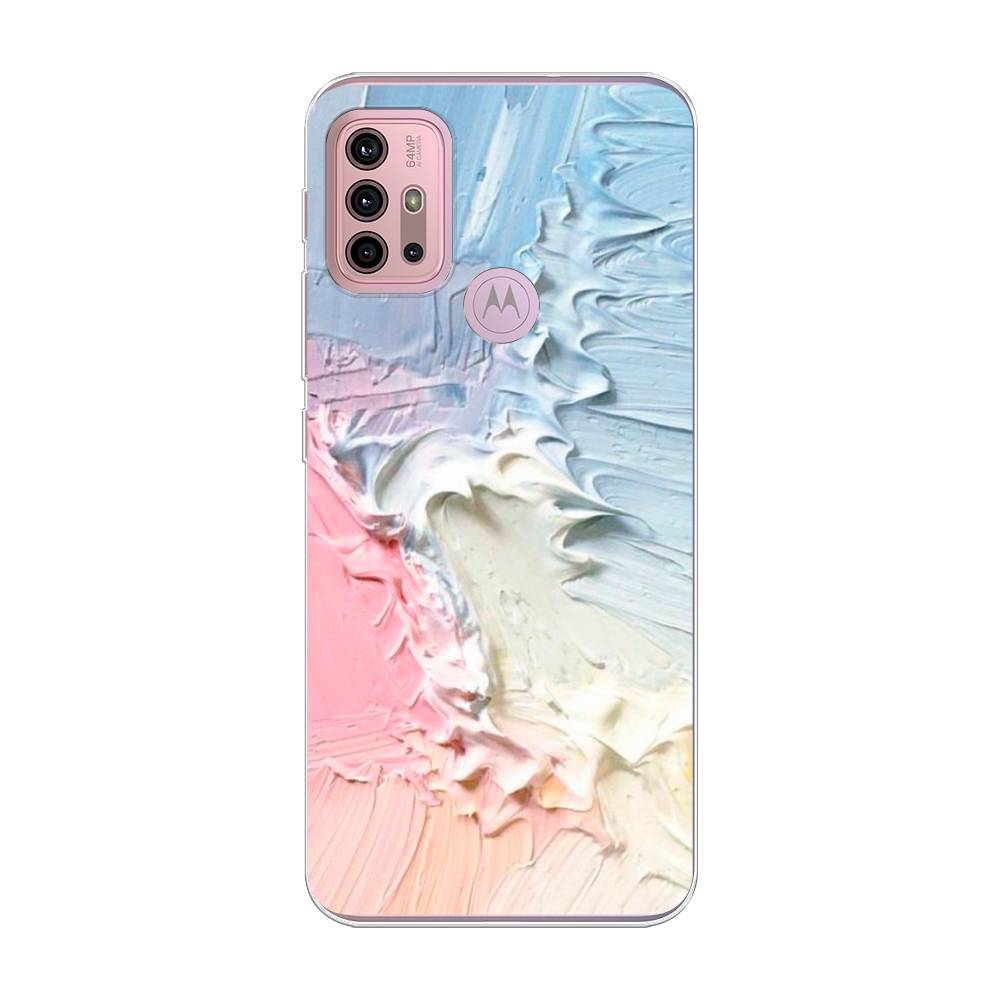 фото Силиконовый чехол "фруктовое мороженное" на motorola moto g30 awog